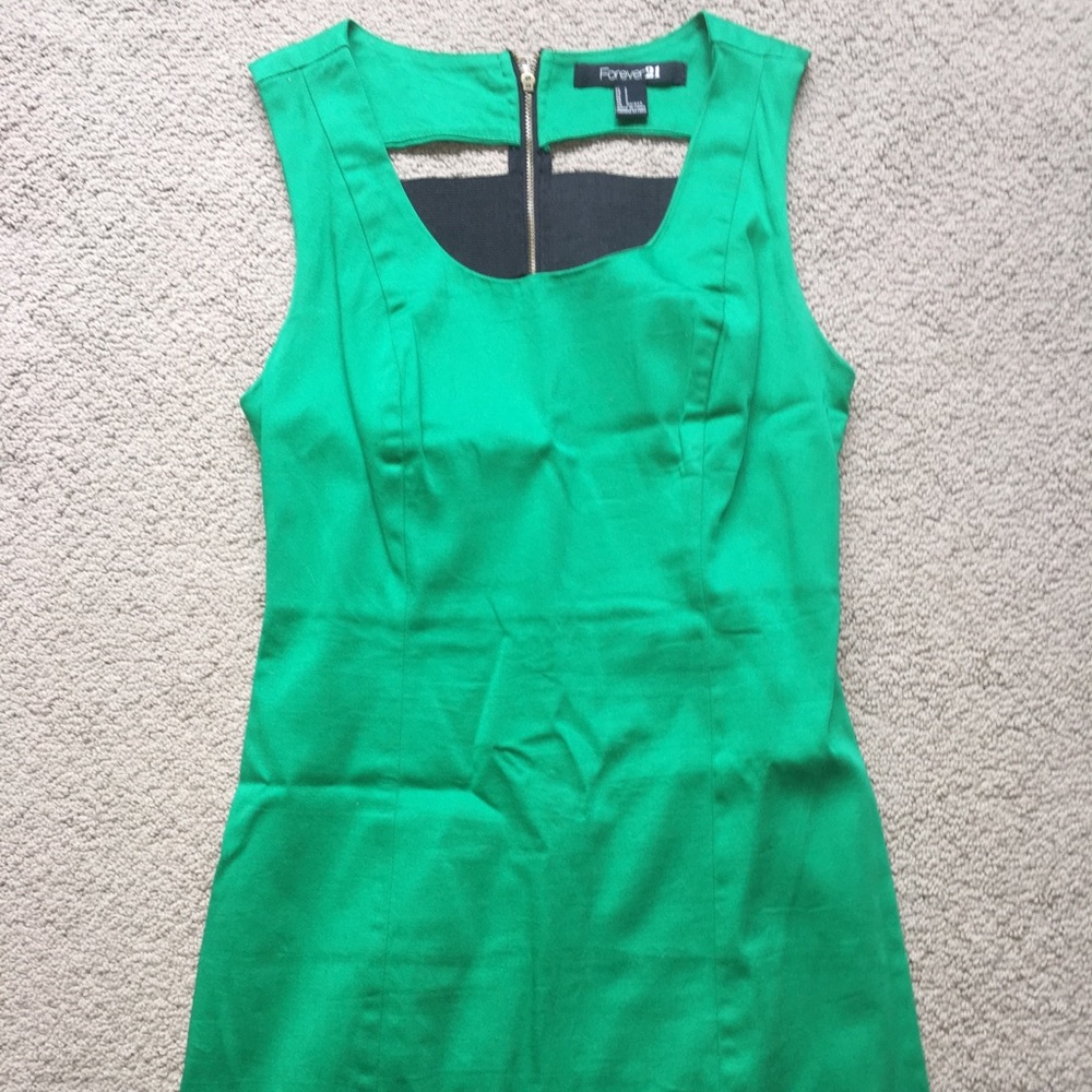 Forever 21 Cutout Dress green size small